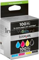 Lexmark 100XL Multipack (Opruiming 4 x 1-pack los)