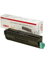 Oki B4100-B4200-B4250-B4300-B4350 toner zwart Combined box and product