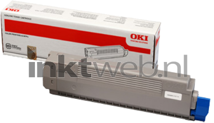 Oki C801/821 zwart Combined box and product
