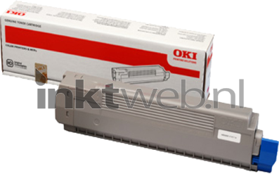 Oki C801/821 magenta Combined box and product