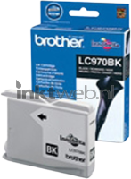 Brother LC-970BKBP2 (Opruiming 2 x 1-pack los) zwart