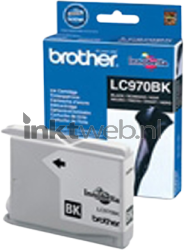 Brother LC-970BKBP2 zwart Combined box and product