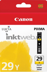 Canon PGI-29Y geel Front box