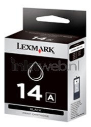 Lexmark 14A zwart Front box