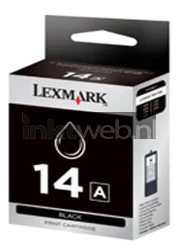 Lexmark 14A zwart Front box
