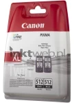 Canon PG-512 twin pack zwart