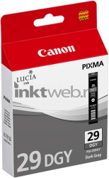 Canon PGI-29DGY donker grijs Front box