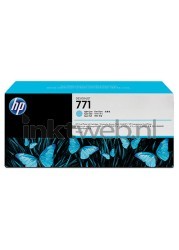 HP 771 3-pack licht cyaan Front box