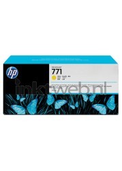 HP 771 3-pack geel Front box