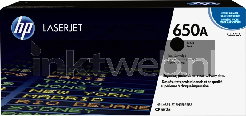 HP 650A zwart