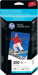 HP 300 photo starter pack kleur Front box