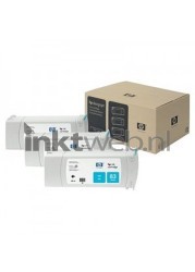 HP 83 3-pack cyaan Combined box and product