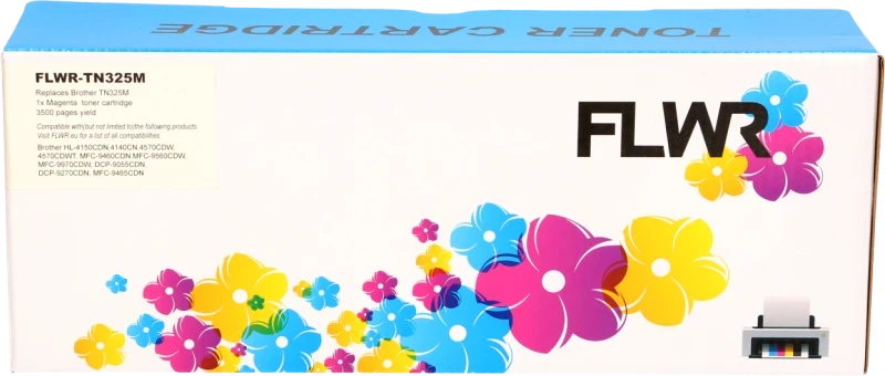 FLWR Brother TN-325 magenta (Huismerk (compatible))