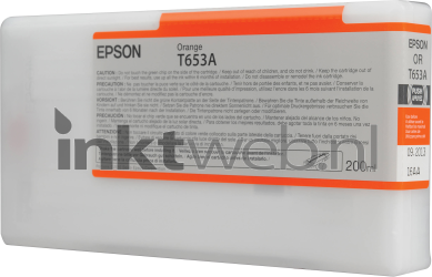 Epson T653A oranje