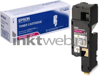 Epson C1700/C1750/CX17 magenta Combined box and product