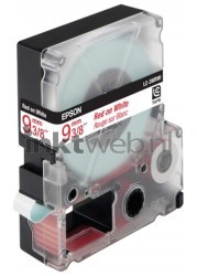 Epson  LC-3WRN9 rood op wit breedte 9 mm Product only