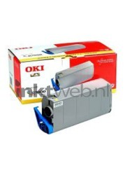 Oki 41963005 Toner geel Combined box and product