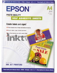 Epson  S041106 fotopapier  | A4 | 167 gr/m² 10 stuks Front box