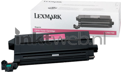Lexmark 12N0769 magenta Combined box and product