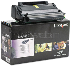 Lexmark 12A4710 zwart Combined box and product