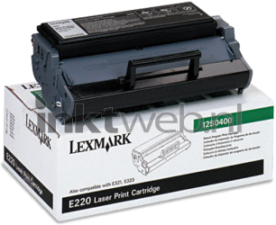 Lexmark 12S0400 zwart Combined box and product