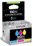 Lexmark 100XL 3-pack kleur