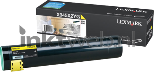 Lexmark X945X2YG geel Combined box and product