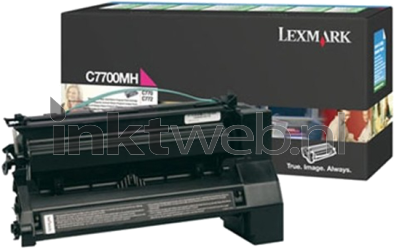 Lexmark C770, C772 magenta Combined box and product