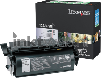 Lexmark 12A6830 zwart Combined box and product