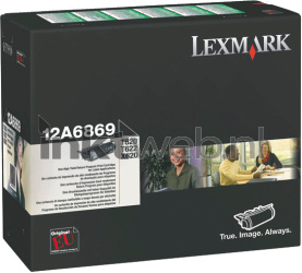 Lexmark 12A6869 zwart Front box