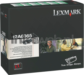 Lexmark 12A6865 zwart Front box