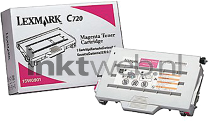 Lexmark 15W0901 magenta Combined box and product
