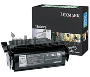 Lexmark 12A0829 zwart Combined box and product