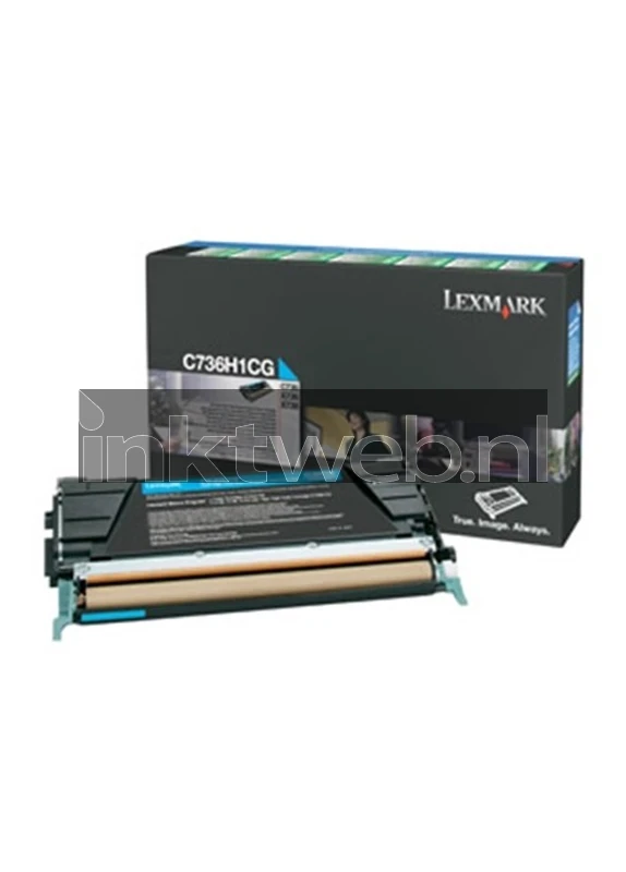 Lexmark C736, X736, X738 cyaan