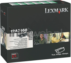 Lexmark 12A7468 zwart