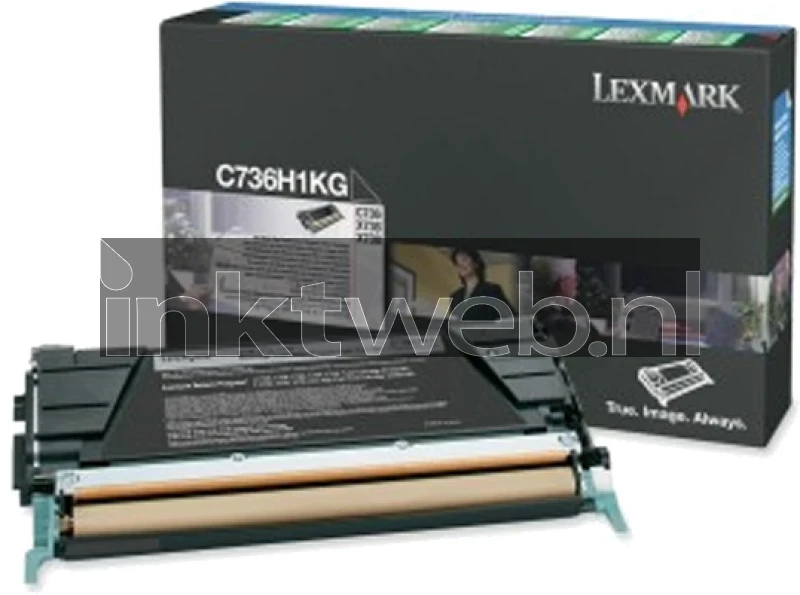 Lexmark C736, X736, X738 zwart