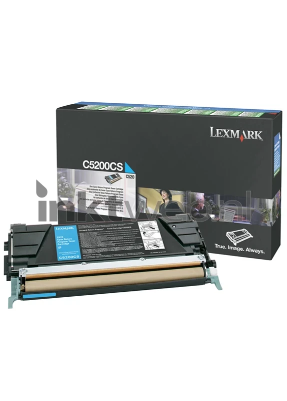 Toner Lexmark C5200CS Cyan cyaan, foto 2