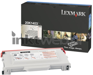 Lexmark 20K1403 zwart Combined box and product