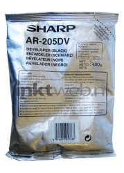 Sharp AR205DV zwart Front box