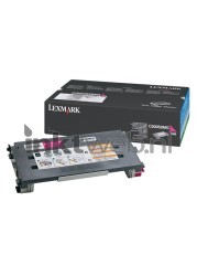 Lexmark C500 magenta Combined box and product