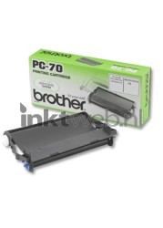 Brother PC-70 zwart Combined box and product