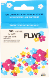 FLWR HP 363 licht cyaan Front box