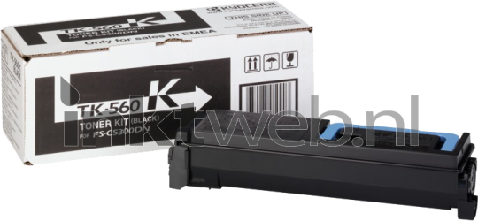 Kyocera Mita TK-560K zwart Combined box and product