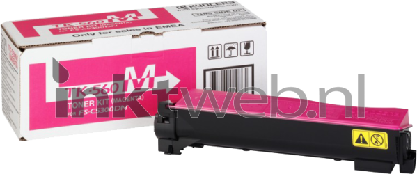 Kyocera Mita TK-560M magenta Combined box and product