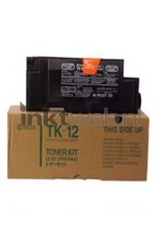 Kyocera Mita TK-12 zwart Combined box and product