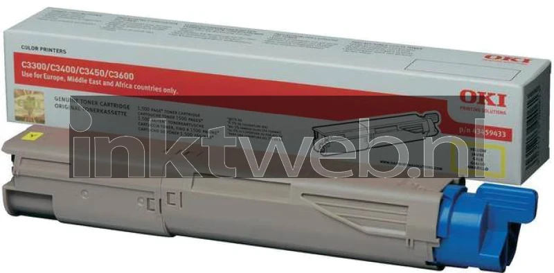 Oki C3300 Treiber Windows 7 64 Bit Oki C3300/C3400/C3450/C3600 Toner geel (Origineel)