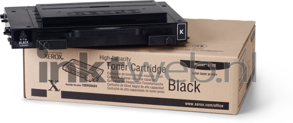 Xerox 6100 HC zwart Combined box and product