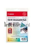 Canon CLI-8 ChromaLife Pack (Opruiming bechadigde verpakking)
