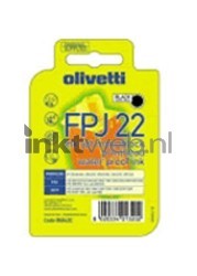 Olivetti FPJ 22 (B0042 C) zwart Front box