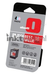 Olivetti IN506 (B0497) inktcartridge foto kleur